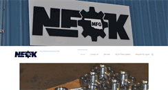Desktop Screenshot of northeastoklahomamanufacturing.com
